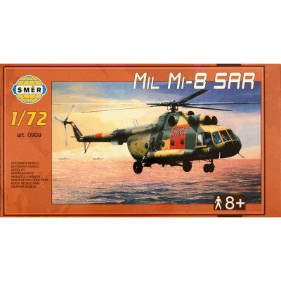 Směr Model vrtulník Mil Mi-8 SAR 1:72 25,5x29,5 cm
