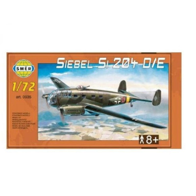 Směr Model letadlo Siebel Si 204 D/E 1:72 29,5x16,6cm