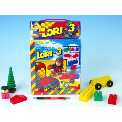 Stavebnice LORI 3 plast 50ks ~ 2