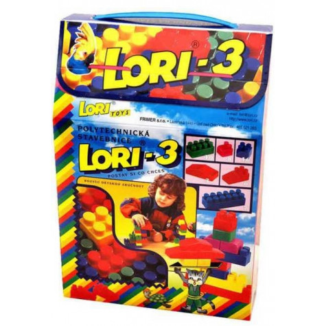 Stavebnice LORI 3 plast 50ks ~ 1