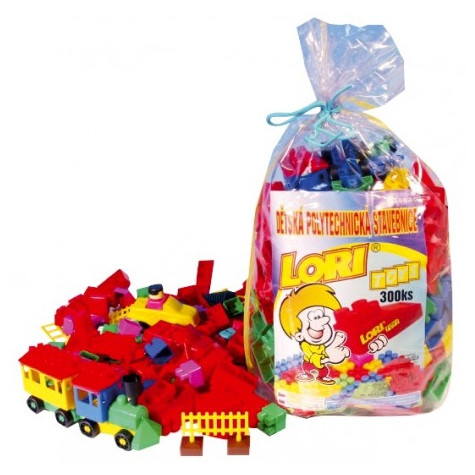 Stavebnice LORI 300 plast 300ks ~ 1