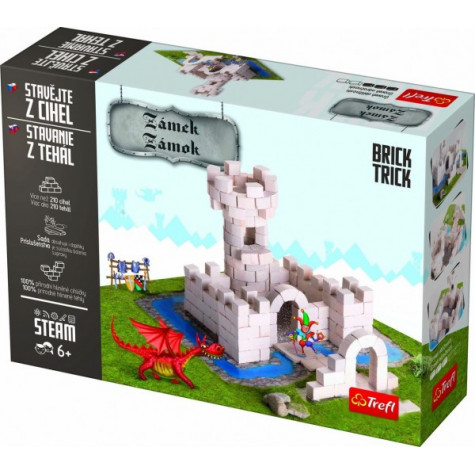 Trefl Stavějte z cihel Zámek stavebnice Brick Trick ~ 1
