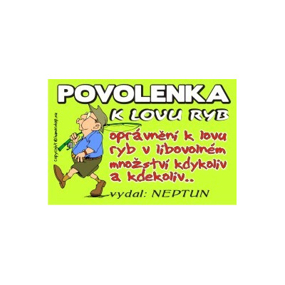 Povolenka k lovu ryb