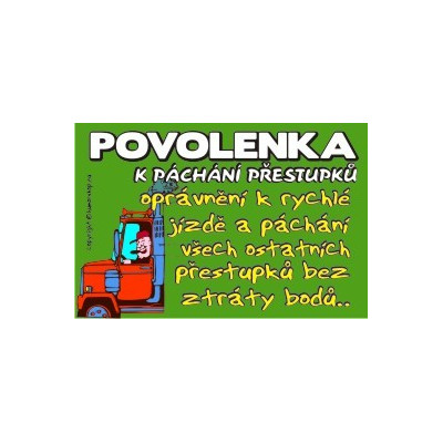 Povolenka k páchání přestupků