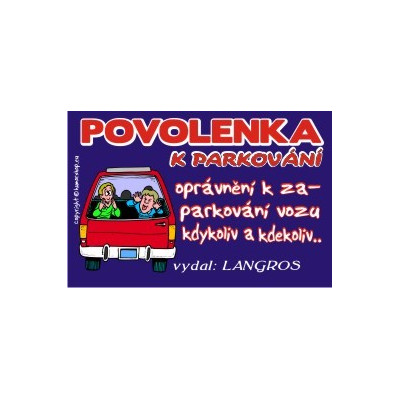 Povolenka k parkování