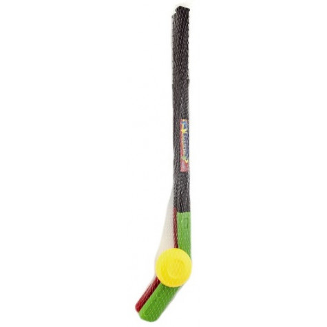 Hokejka 2ks s pukem plastová 70cm ~ 2