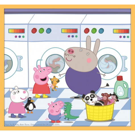 Trefl Puzzle 10v1 Prasátko Peppa s přáteli 20, 35, 48 dílků ~ 4