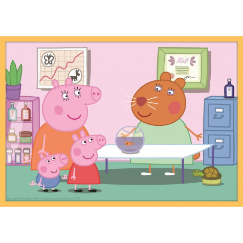 Trefl Puzzle 10v1 Prasátko Peppa s přáteli 20, 35, 48 dílků ~ 6