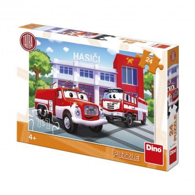 Dino Tatra hasiči puzzle 24 dílků