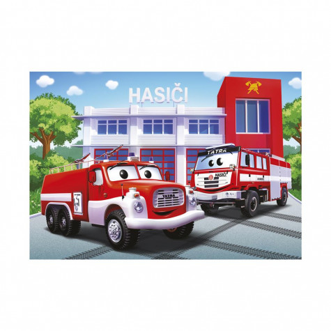 Dino Tatra hasiči puzzle 24 dílků