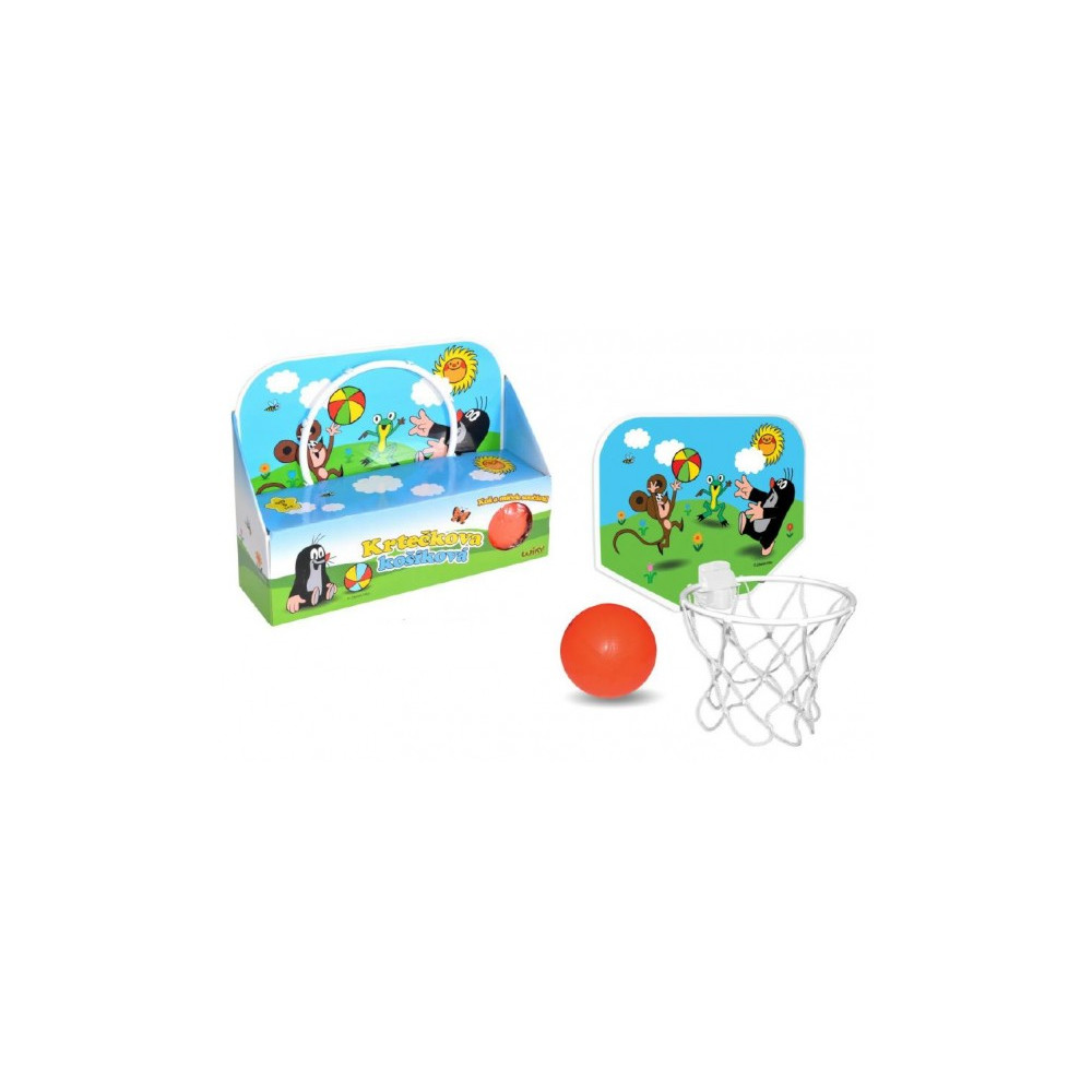 Wiky Koš na basketbal Krtek 33x22cm