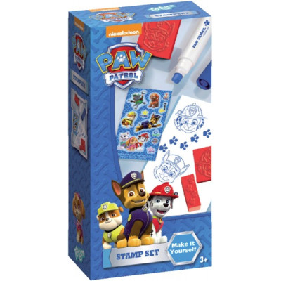 Kreativní sada Paw Patrol/Tlapková patrola v krabičce - Vyrob si razítka