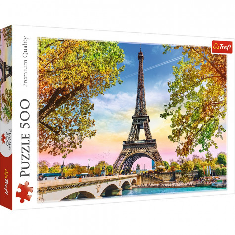 Trefl Puzzle Romantická Paříž 500 dílků