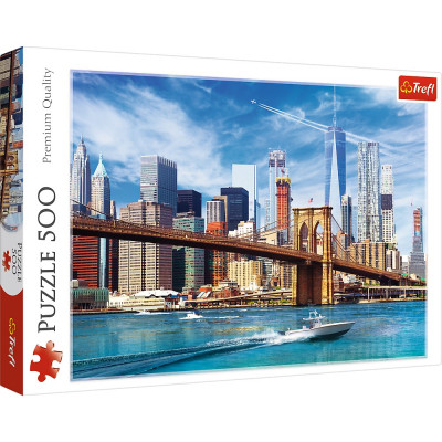 Trefl Puzzle Výhled na New York 500 dílků