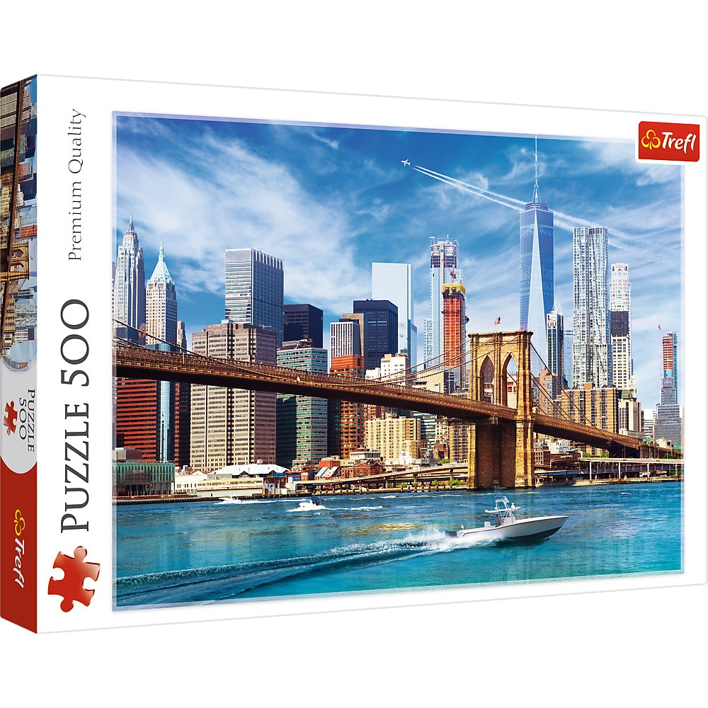 Trefl Puzzle Výhled na New York 500 dílků