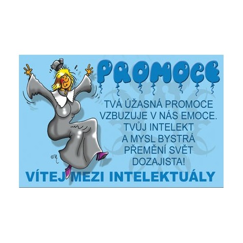 Průkaz - Promoce