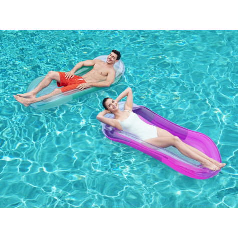 Bestway 43103 Nafukovací lehátko Aqua Lounge 160 x 84 cm - fialové ~ 4