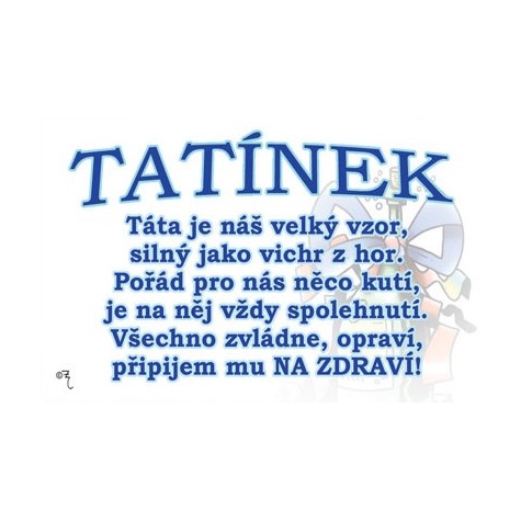 Průkaz - Tatínek