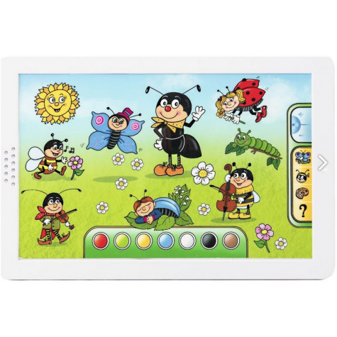Teddies Mravenečkův tablet na baterie se zvukem 30x20x2cm ~ 1
