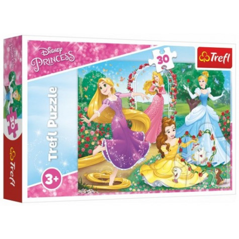 Trefl Puzzle Princezny Disney 30 dílků ~ 1