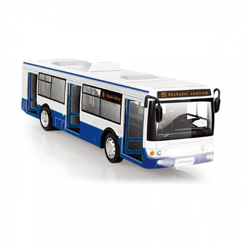 Rappa Autobus česky hlásící zasávky 28cm modrý