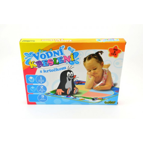 Vodní kreslení malování vodou s Krtečkem ~ 2