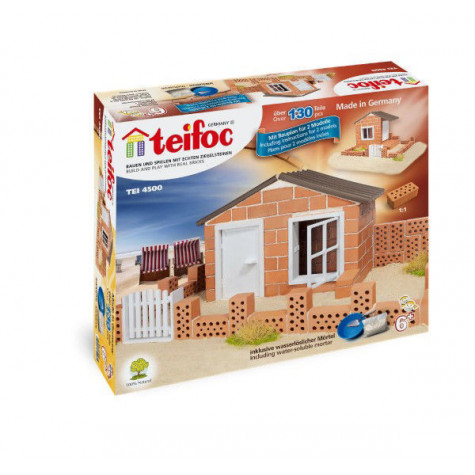 Stavebnice Teifoc Domek Andres 130ks v krabici 35x29x8cm ~ 2