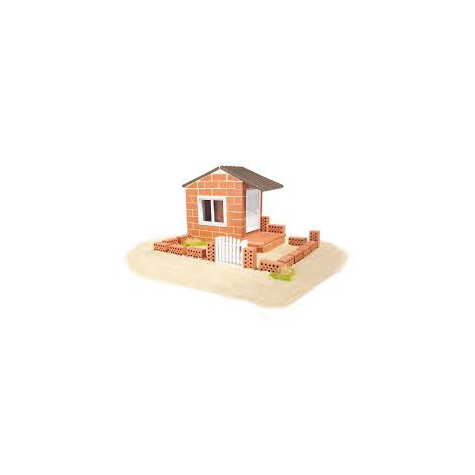 Stavebnice Teifoc Domek Andres 130ks v krabici 35x29x8cm ~ 3