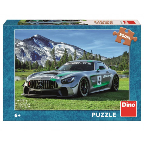 Dino Mercedes AMG GT v horách puzzle 300XL dílků
