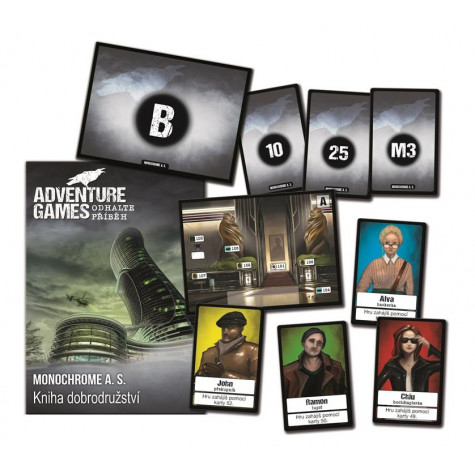 Dino Adventure games: Monochrome a.s. Párty hra ~ 2
