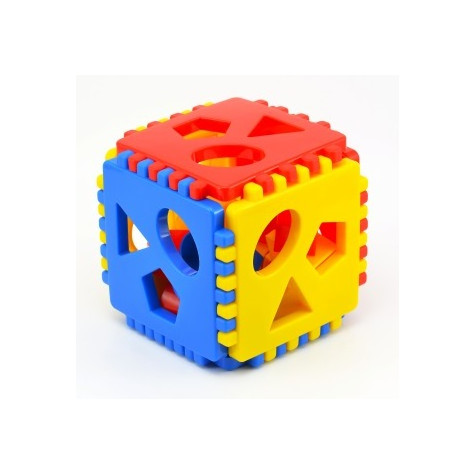 Chemoplast Vkládací kostka Mimi 1 plast 12,5x12,5x12,5cm 6m+ ~ 3