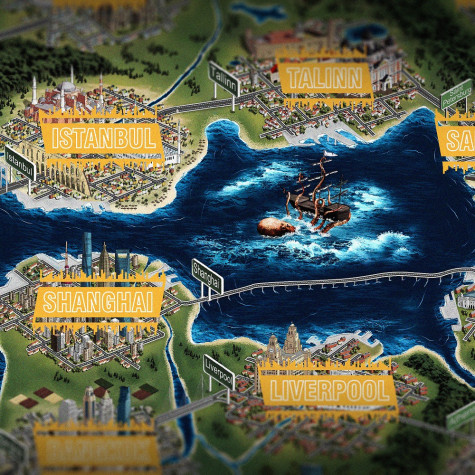 Stírací mapa CityBreak speciál ~ 8