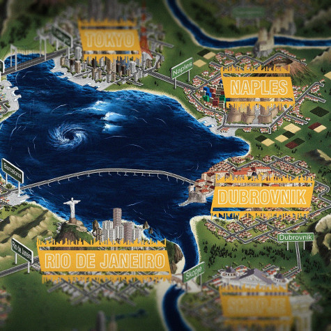 Stírací mapa CityBreak speciál ~ 9