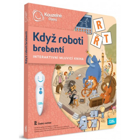 Albi Kouzelné čtení - Kniha Když roboti brebentí