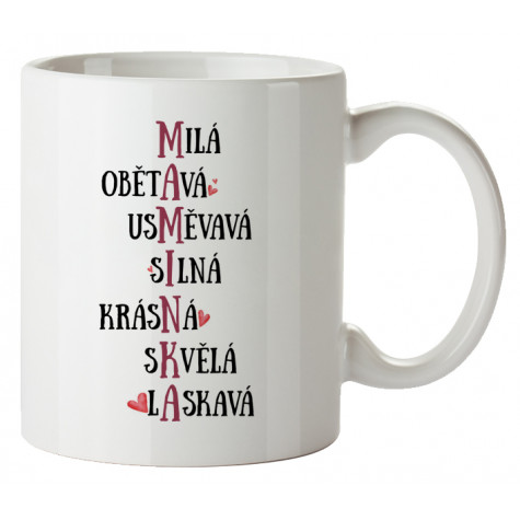 Dárkový hrnek v krabičce - Milá maminka ~ 1