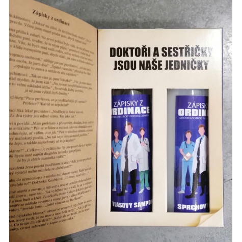Dárková kosmetika - Kniha Zápisky z ordinace