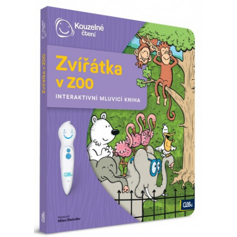 Albi Kouzelné čtení - Kniha Zvířátka v ZOO ~ 1