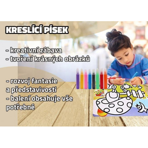 Kreslící písek - velký set