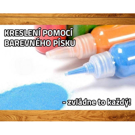 Kreslící písek - velký set ~ 4