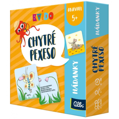 Albi Kvído - Chytré pexeso - Hádanky ~ 1