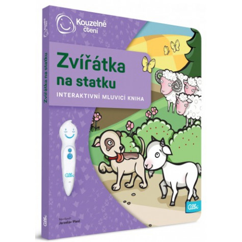 Albi Kouzelné čtení - Kniha Zvířátka na statku