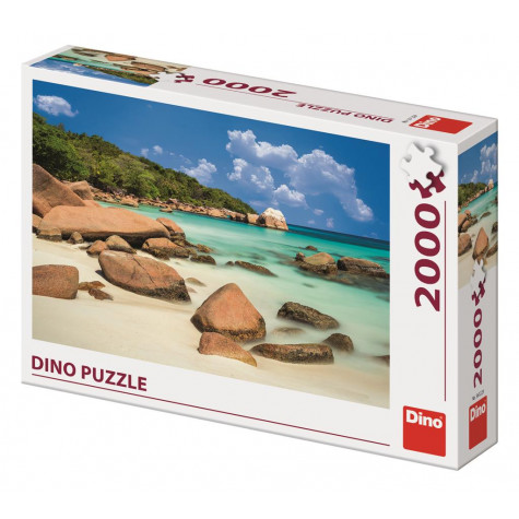Dino Pláž puzzle 2000 dílků