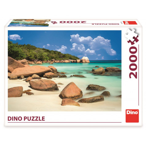 Dino Pláž puzzle 2000 dílků