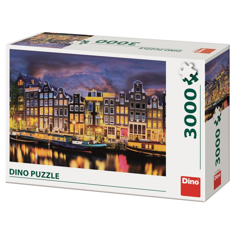 Dino Amsterdam puzzle 3000 dílků