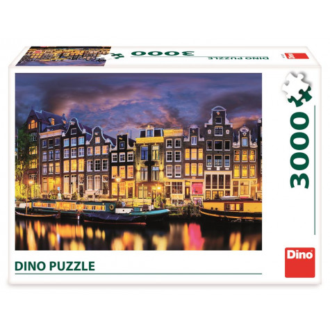 Dino Amsterdam puzzle 3000 dílků