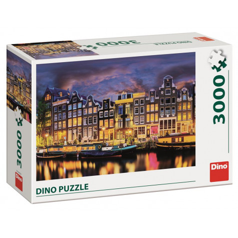 Dino Amsterdam puzzle 3000 dílků