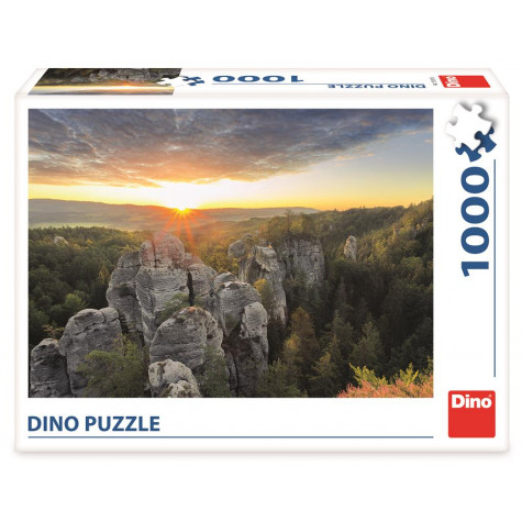 Dino Skalnaté stěny puzzle 1000 dílků