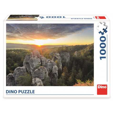 Dino Skalnaté stěny puzzle 1000 dílků ~ 2