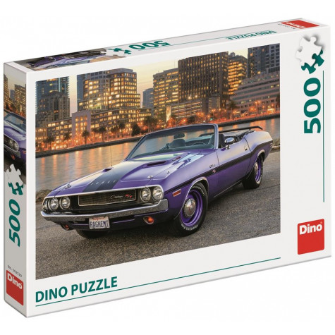 Dino Auto Dodge puzzle 500 dílků