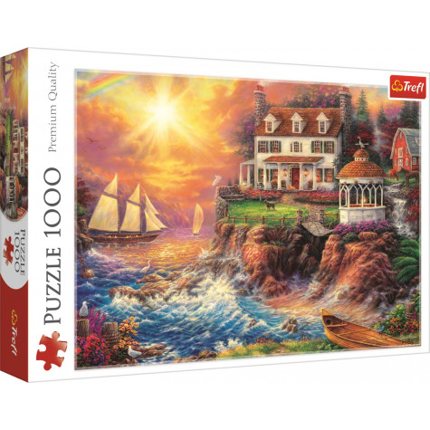 TREFL Puzzle Bezpečné útočiště 1000 dílků